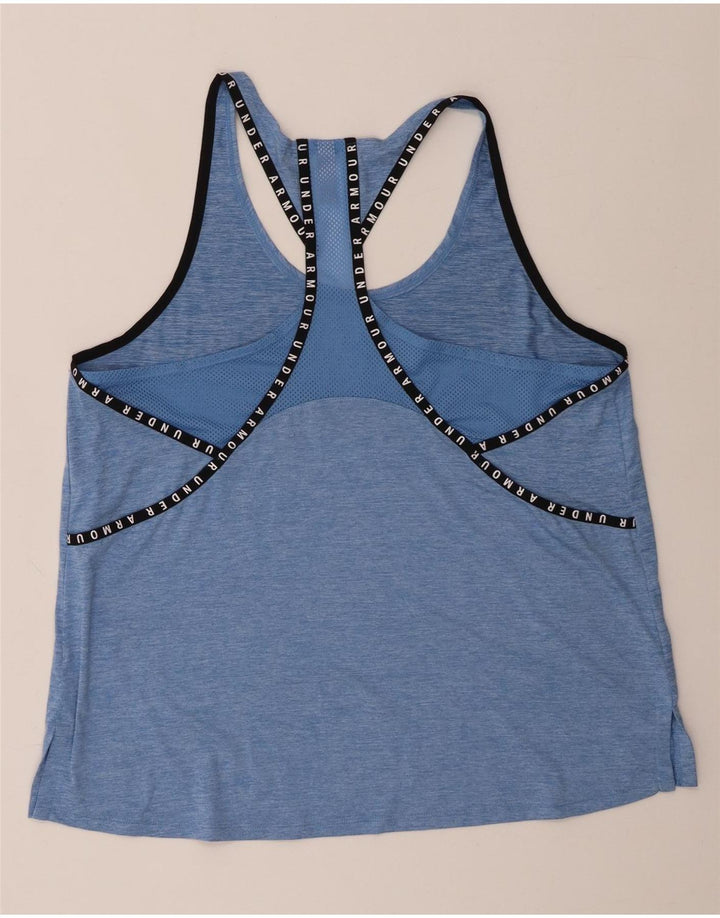 Damska koszulka z grafiką Under Armour UK 18 XL w kolorze niebieskim