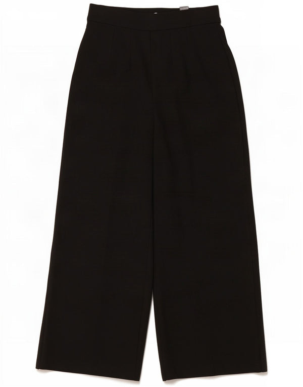 Marks & Spencer Damskie spodnie codzienne z szerokimi nogawkami UK 10 Small W28 L26 Czarne