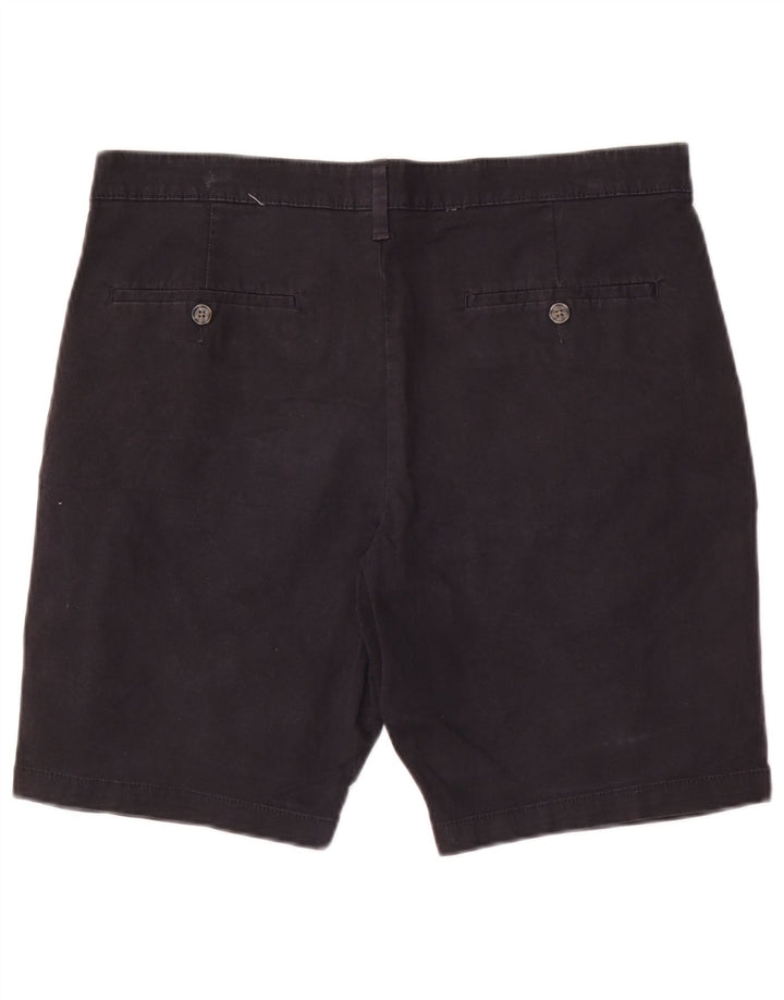 Męskie spodenki Chino Marks & Spencer W34, duże, granatowe, bawełniane