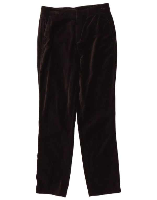 Spodnie Chino Massimo Dutti Damskie Slim Velvet EU 38 Small W28 L28 Czarne