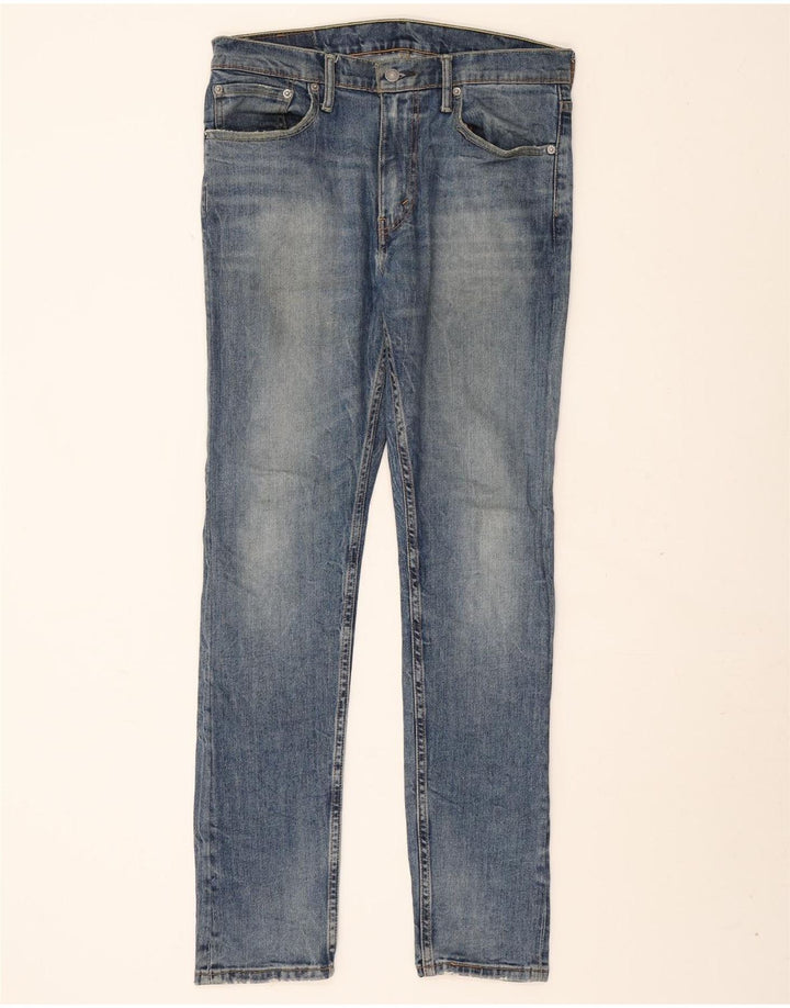 Męskie jeansy LEVI'S 512 Slim Tapered W33 L32 Niebieskie