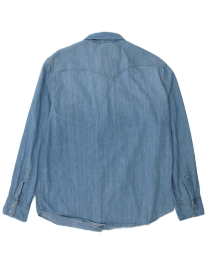 Męska koszula dżinsowa Levi's o standardowym kroju, duża, niebieska, bawełniana
