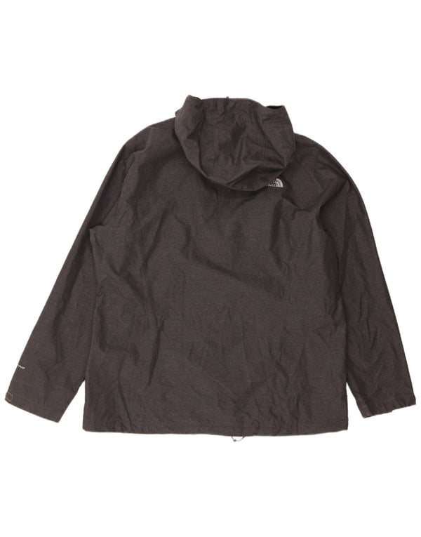 Damska kurtka przeciwdeszczowa z kapturem The North Face UK 18 XL, szara