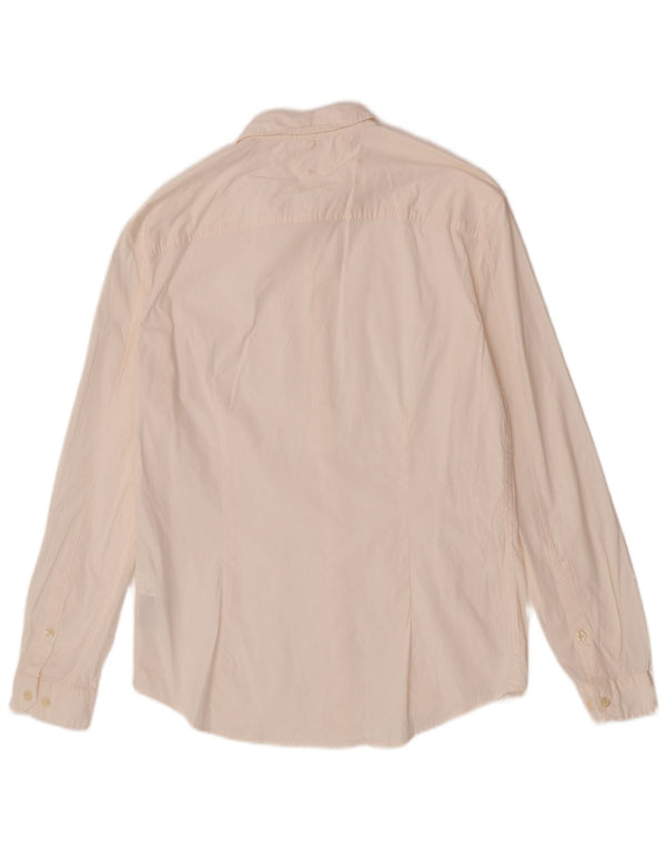 Męska koszula slim fit Tommy Hilfiger XL w kolorze złamanej bieli, bawełniana
