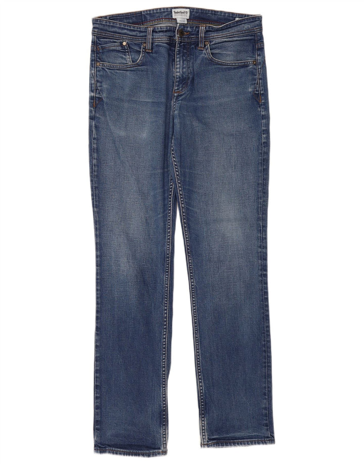 Męskie jeansy Timberland W34 L34 Niebieskie bawełniane
