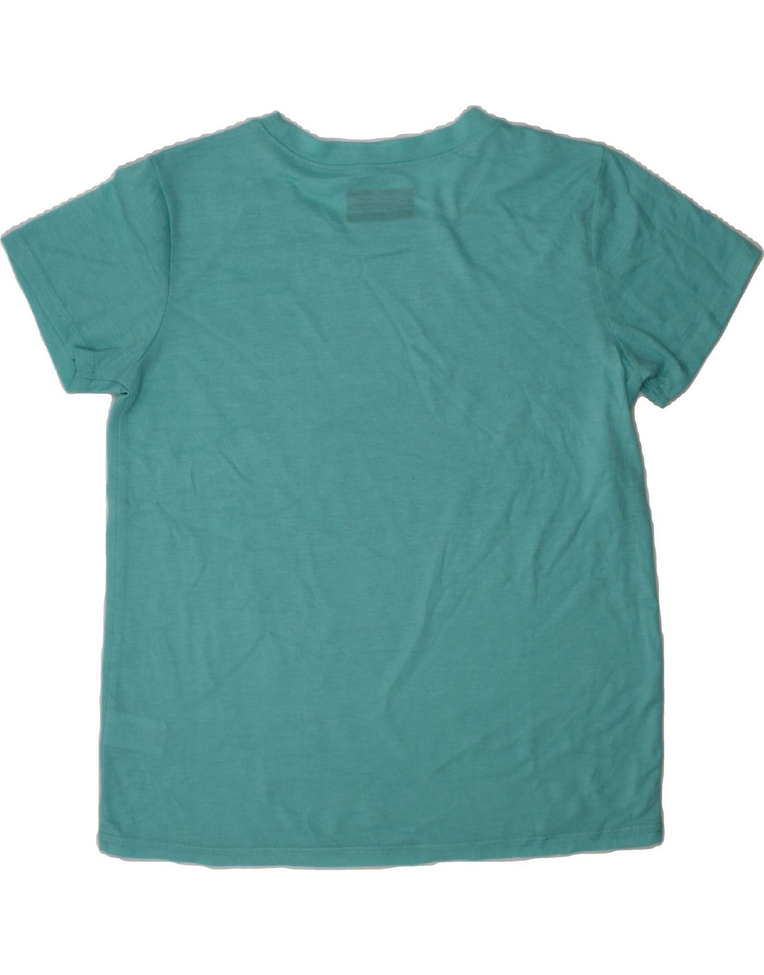EDDIE BAUER Boys T-Shirt Top 14-15 Years Large  Turquoise Polyester Vintage Eddie Bauer and Second-Hand Eddie Bauer from Messina Hembry 