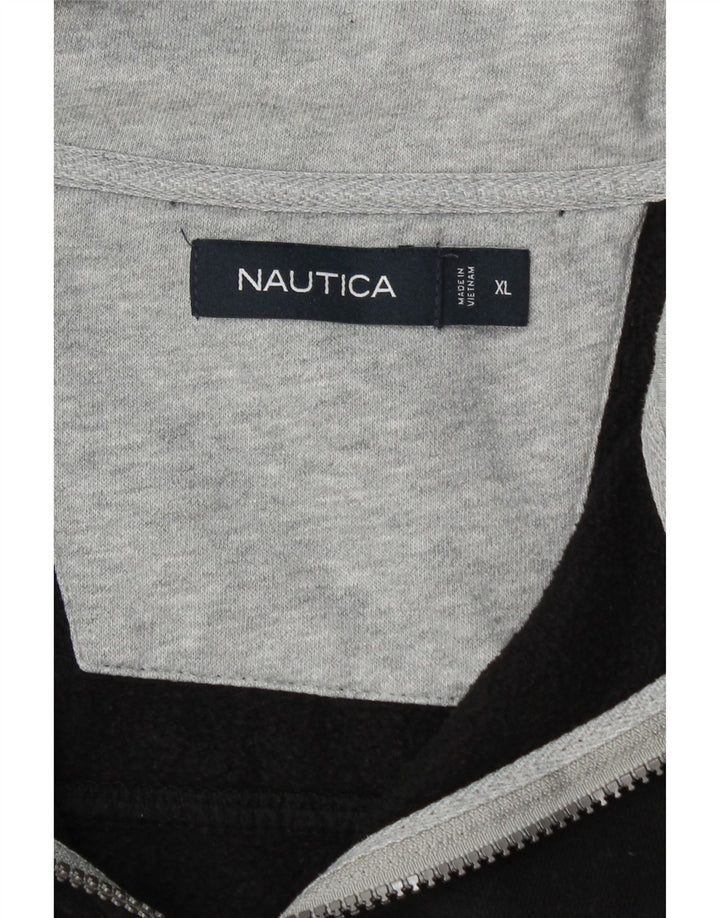 Męski sweter Nautica z zamkiem błyskawicznym XL, czarny