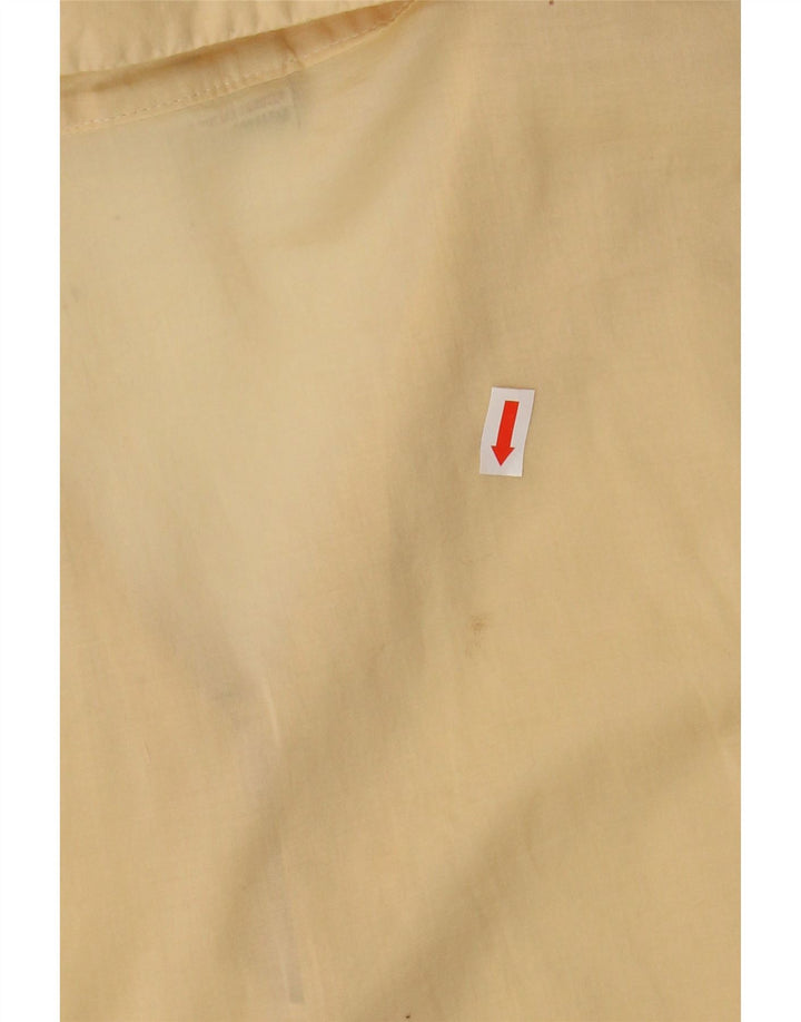 Damska koszula pulowerowa z rękawem 3/4 Murphy & Nye, UK 14, średnia żółta bawełna