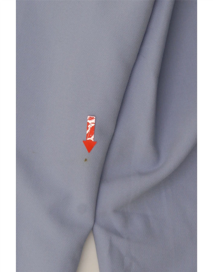 Proste spodnie damskie ZARA, średnie W28 L26, niebieskie