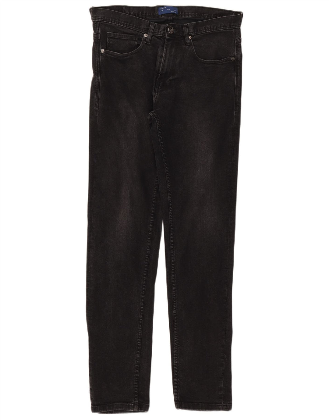 Męskie jeansy slim fit Zara EU 38 Small W30 L31 Czarna bawełna