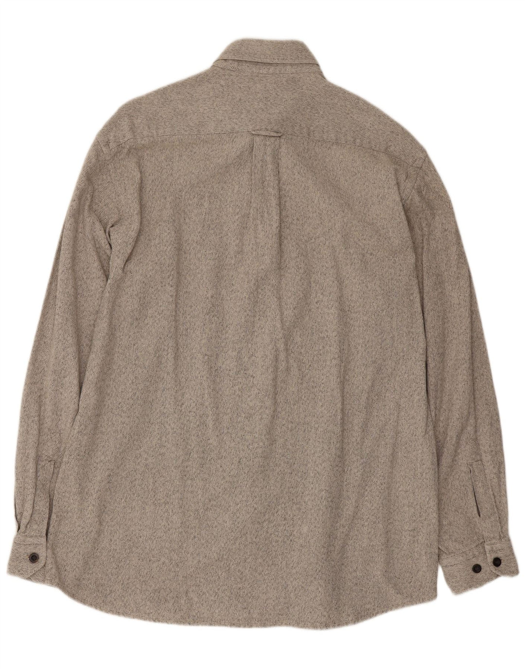Męska koszula flanelowa Hugo Boss, duża, szara, bawełniana w plamki