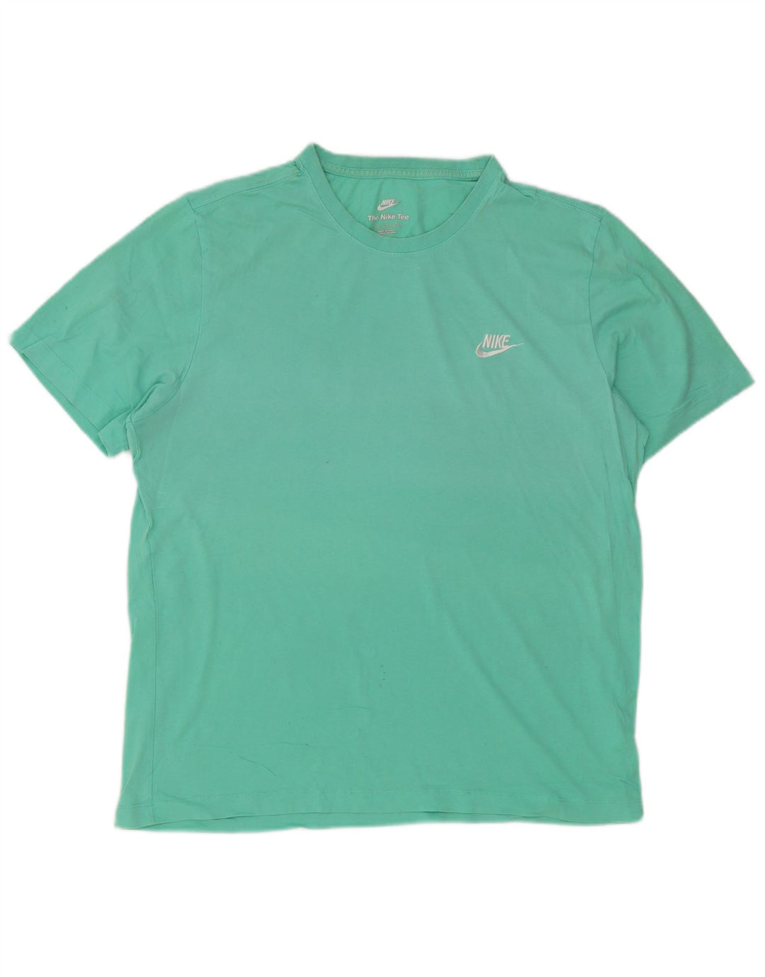 T-shirt męski Nike XL, turkusowa bawełna