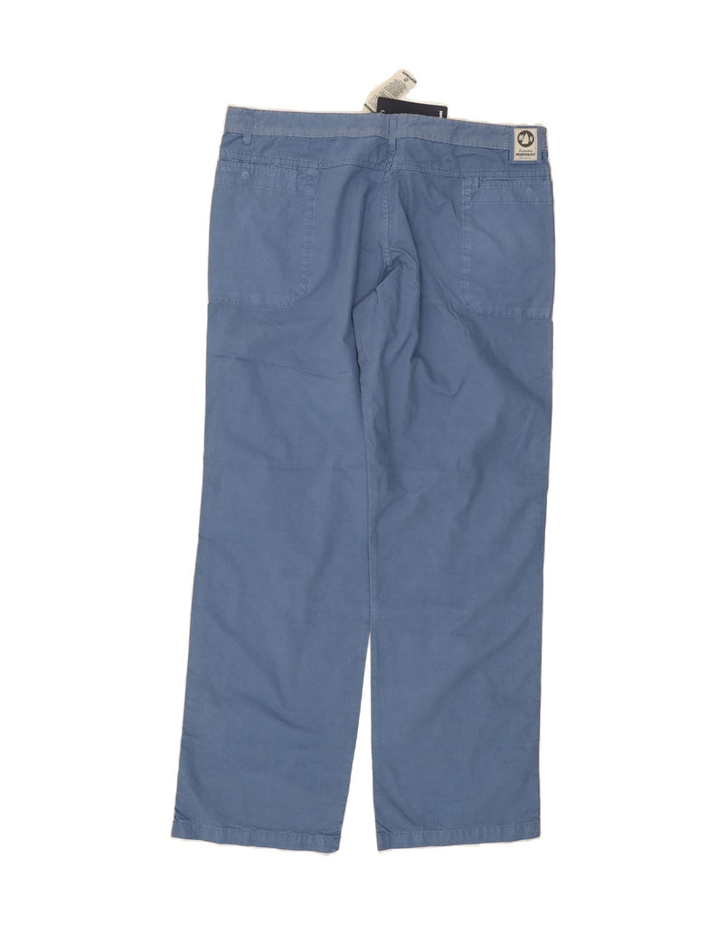 MURPHY & NYE Mens Straight Chino Trousers  W44 L37 Blue Cotton Vintage Murphy & Nye and Second-Hand Murphy & Nye from Messina Hembry 