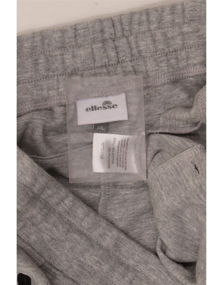 Męskie spodnie dresowe Ellesse XL, szare, bawełniane