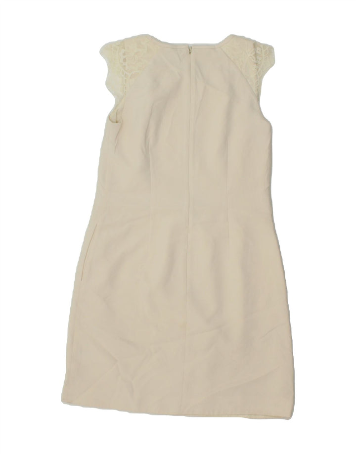 J. CREW Womens A-Line Dress US 0 XS Off White Polyester Vintage J. Crew and Second-Hand J. Crew from Messina Hembry 