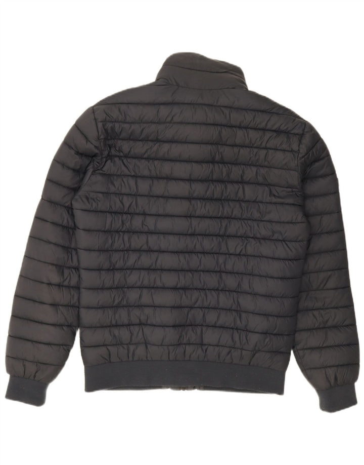 Męska ocieplana kurtka Superdry UK 40, duża, granatowa, nylonowa