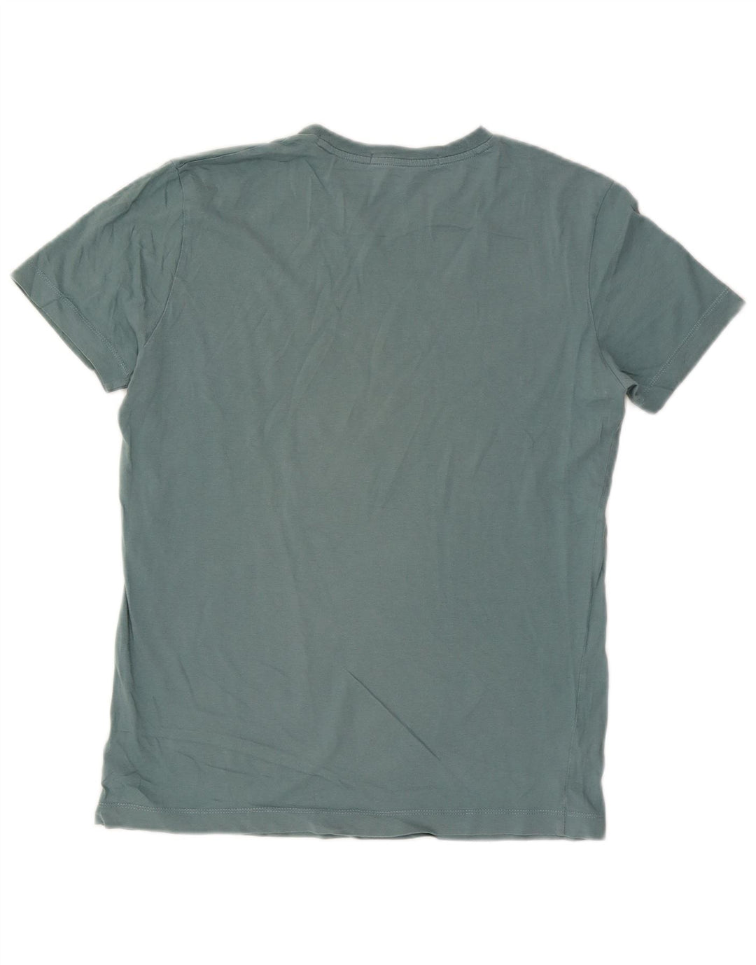 T-shirt męski Calvin Klein Jeans, duży, niebieski, bawełniany