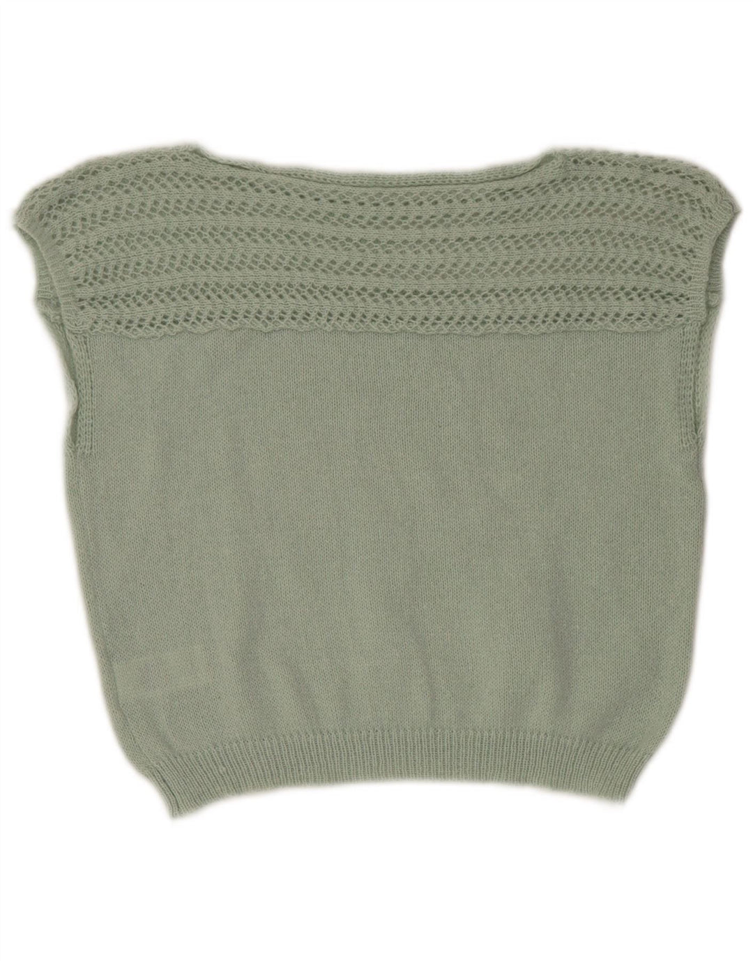 Damski podkoszulek Shein Crop Vest UK 14, średni zielony poliester