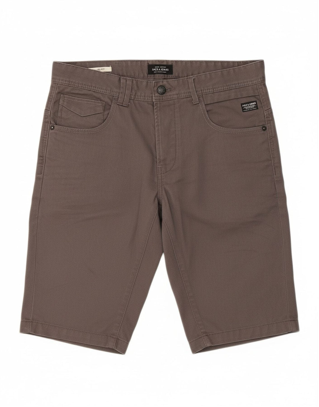 JACK & JONES Mens Anti Fit Casual Shorts Medium W32  Grey Polyester