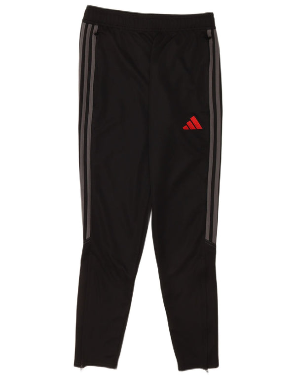 Męskie spodnie dresowe Adidas Aeroready, małe, czarne, poliestrowe