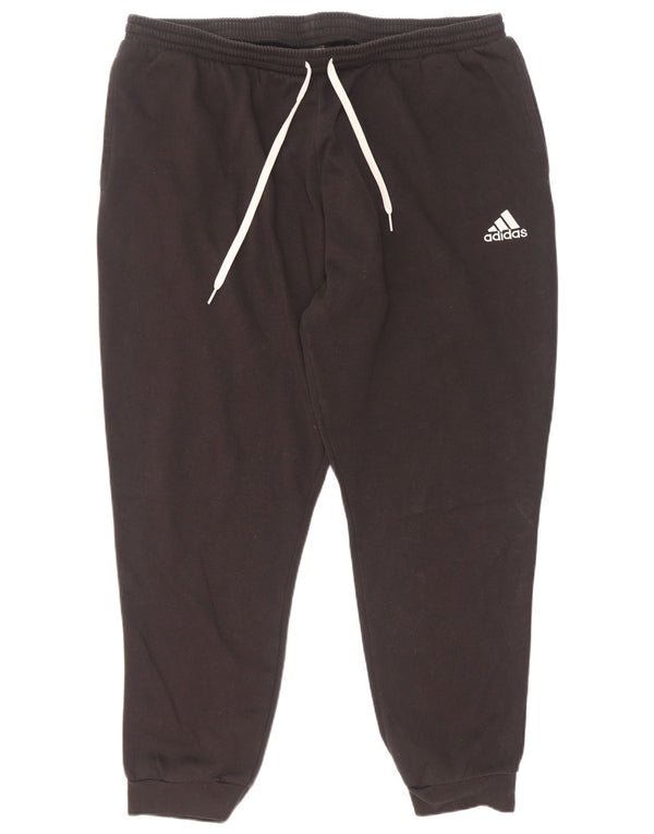 Adidas Męskie spodnie dresowe Joggery 2XL Czarna bawełna