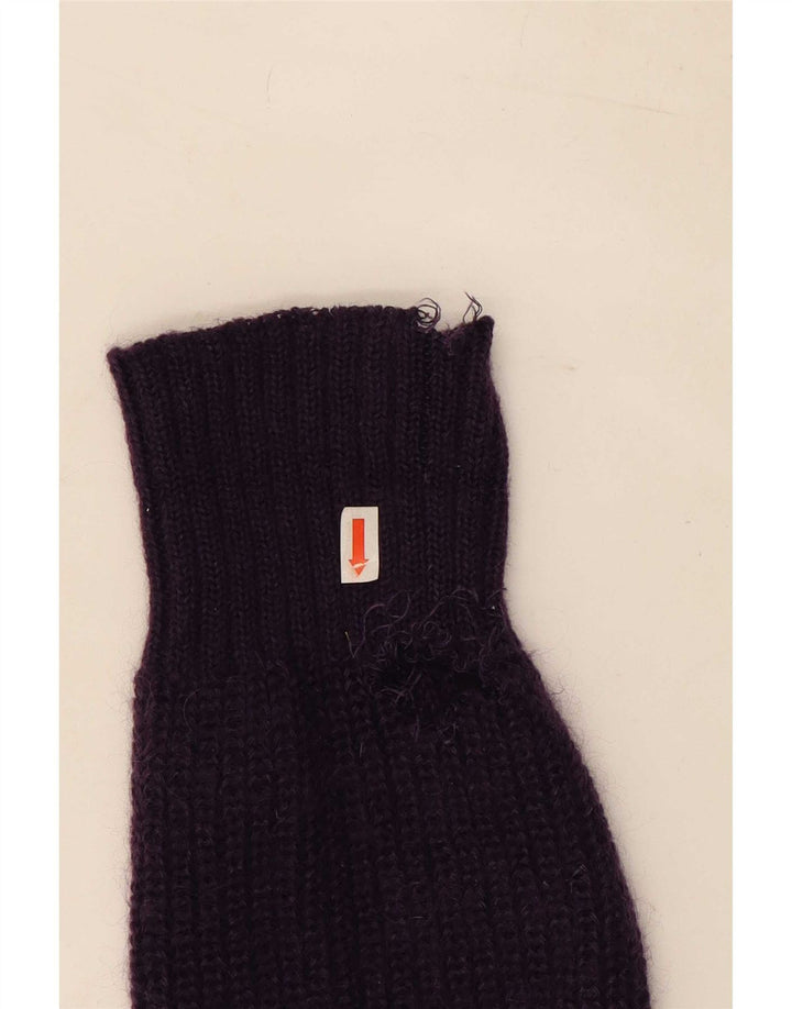 Męski sweter Paul Smith ze średniej fioletowej wełny