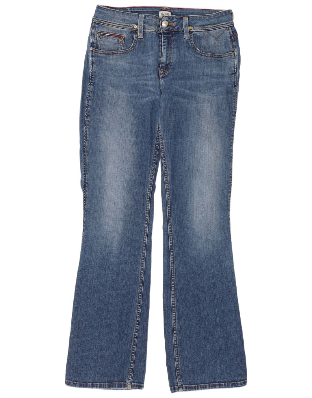 Damskie jeansy Bootcut Tommy Hilfiger W32 L32 Niebieskie