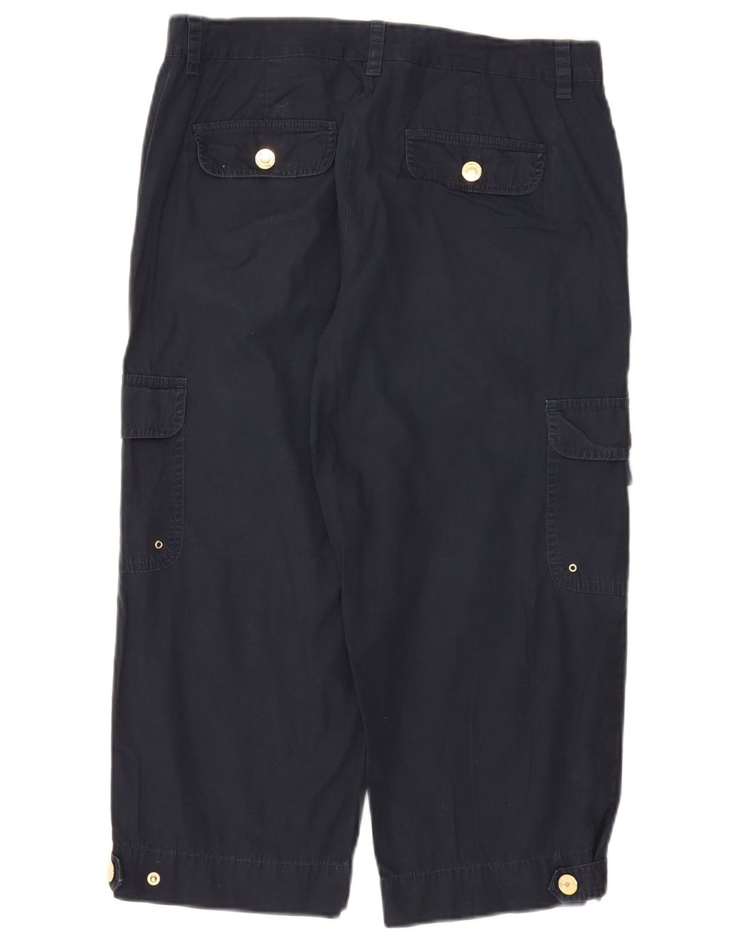 Spodnie damskie Chaps Straight Capri Cargo US 8 Medium W32 L21 Granatowe