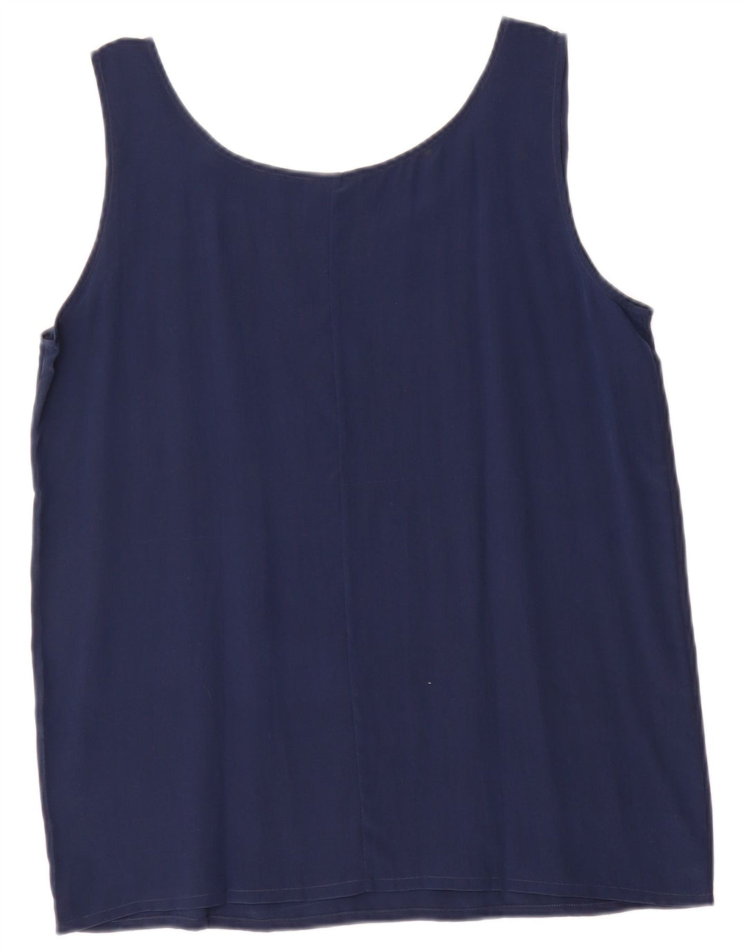 Top damski w stylu vintage, kamizelka UK 14, średni granat