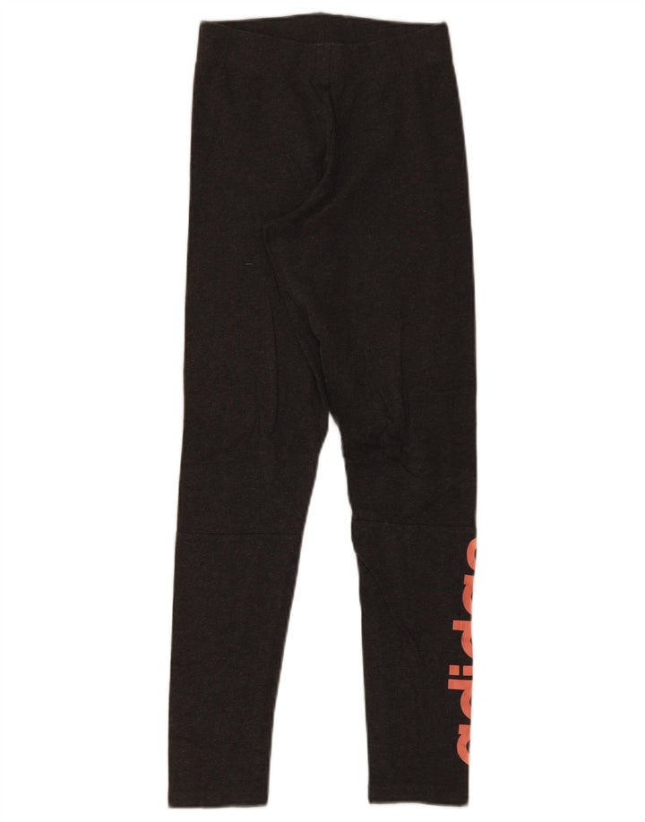 Damskie legginsy Adidas Graphic UK 4 XS szare