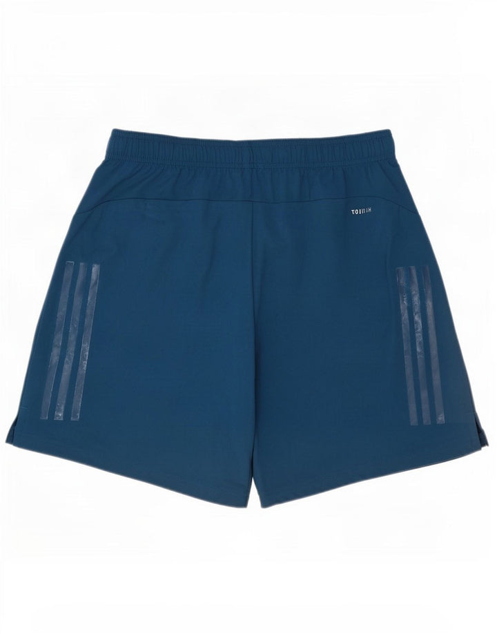 Męskie spodenki sportowe Adidas Climacool, średnioniebieskie, poliestrowe