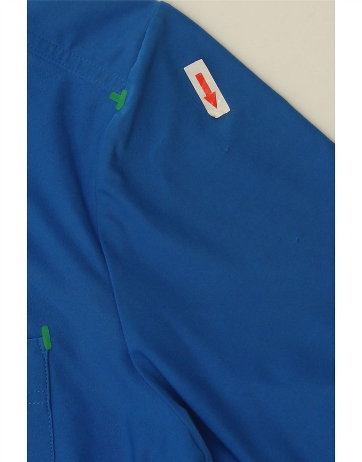 Męska koszulka polo Nike Dri Fit, średni niebieski poliester
