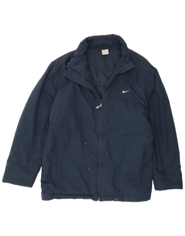 Męska kurtka wiatrówka Nike UK 42/44, duża, granatowa