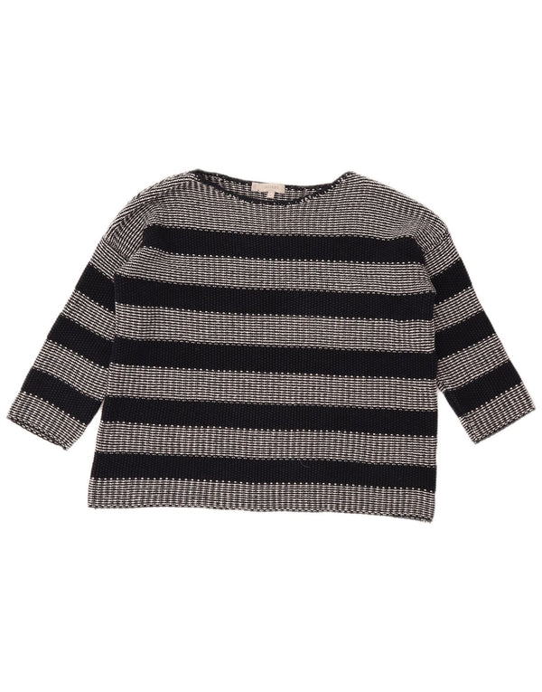 Damski sweter oversize HOBBS z dekoltem w łódkę, UK 10, mały, czarny