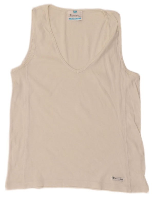 Damska kamizelka Champion Heritage Fit Top UK 18 XL Biała