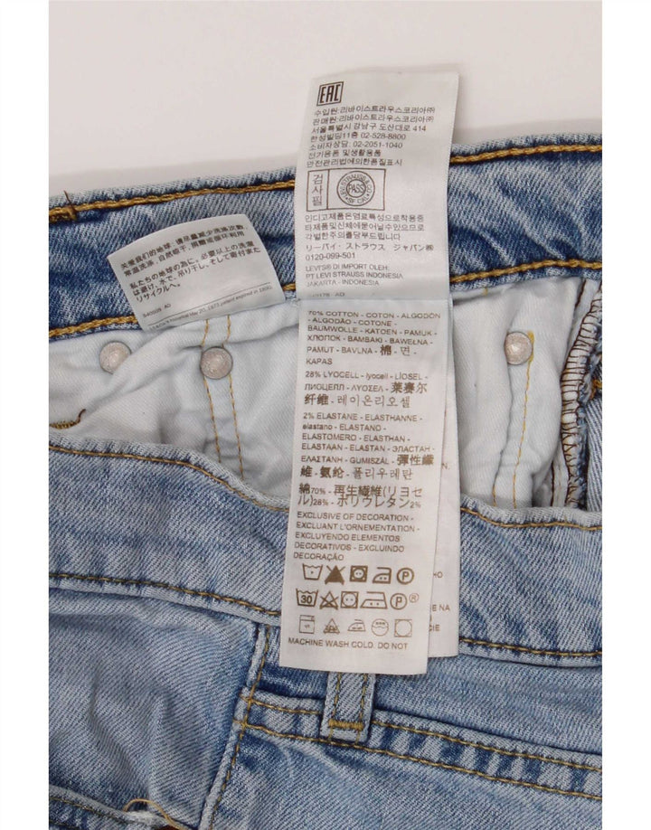 Męskie jeansy Levi's 511 Slim W31 L30 Niebieska bawełna