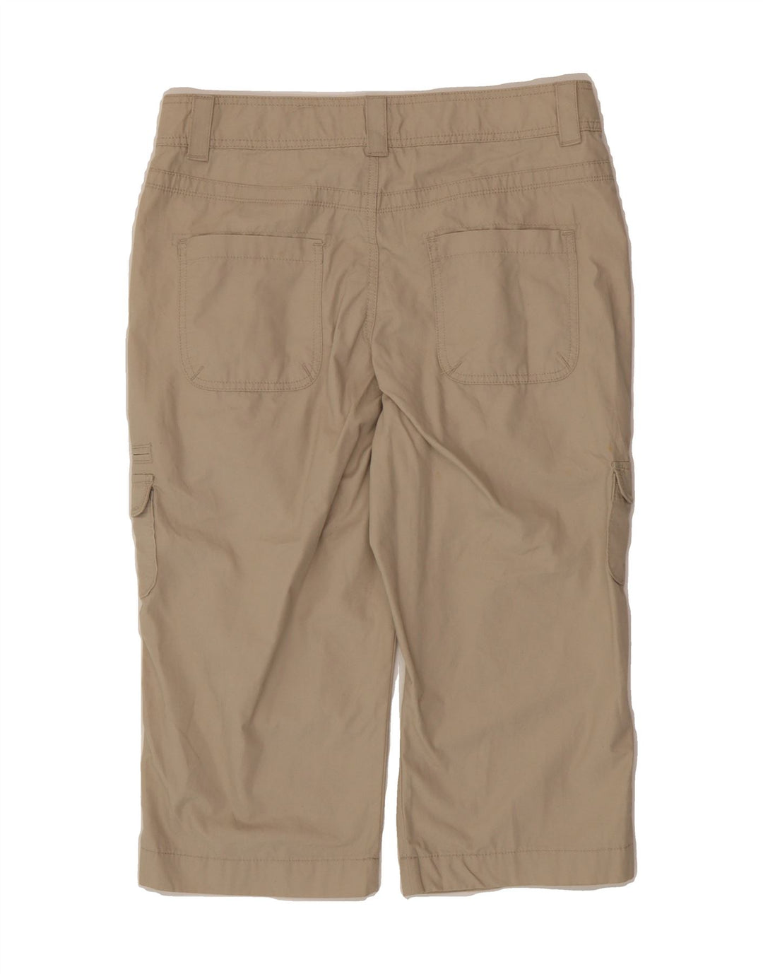LEE Womens Riders Bermuda Cargo Shorts US 10 Large W30  Beige Cotton Vintage Lee and Second-Hand Lee from Messina Hembry 