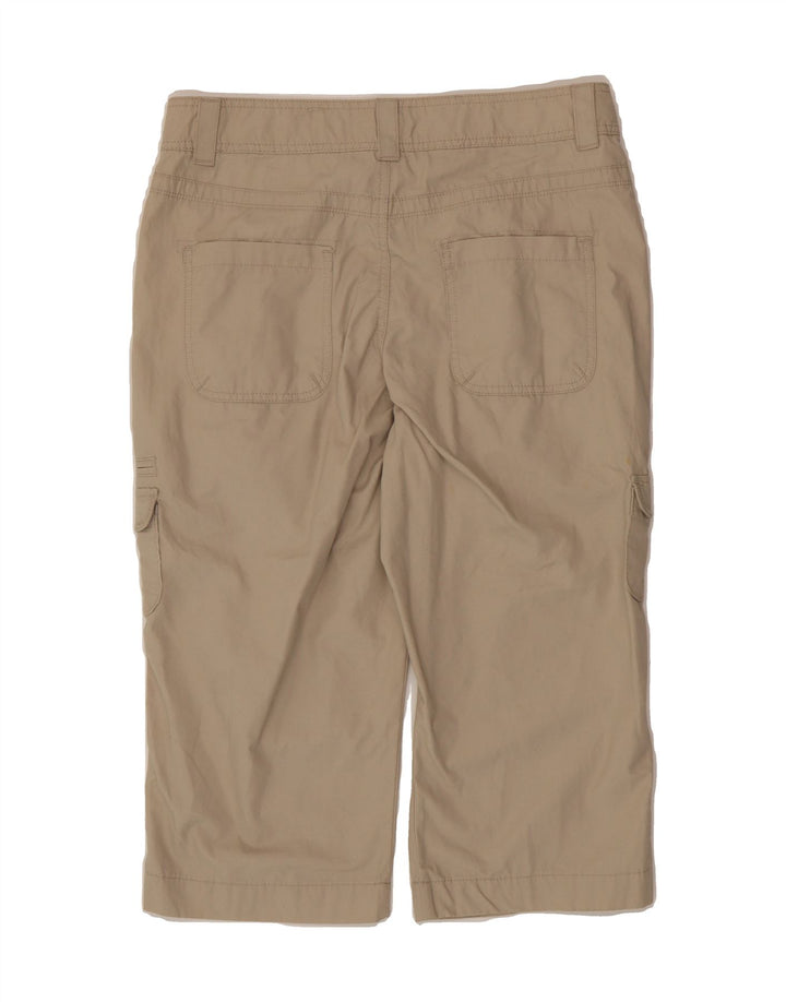 LEE Womens Riders Bermuda Cargo Shorts US 10 Large W30  Beige Cotton Vintage Lee and Second-Hand Lee from Messina Hembry 