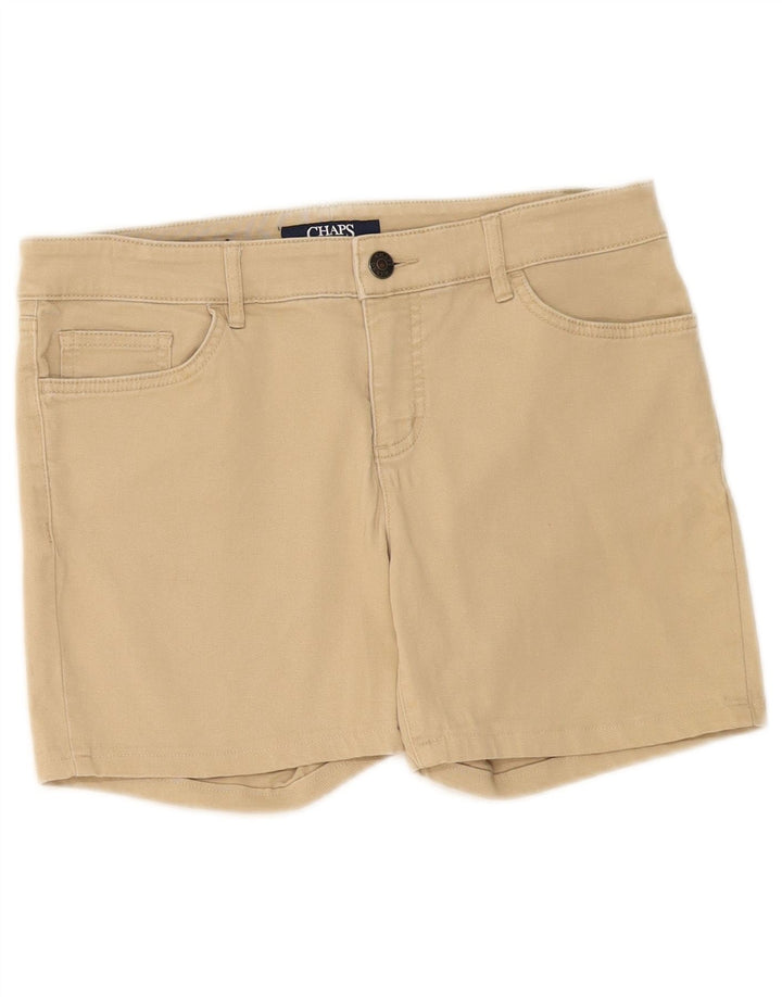 Damskie szorty Chaps US 4 Small W30 Beżowa bawełna