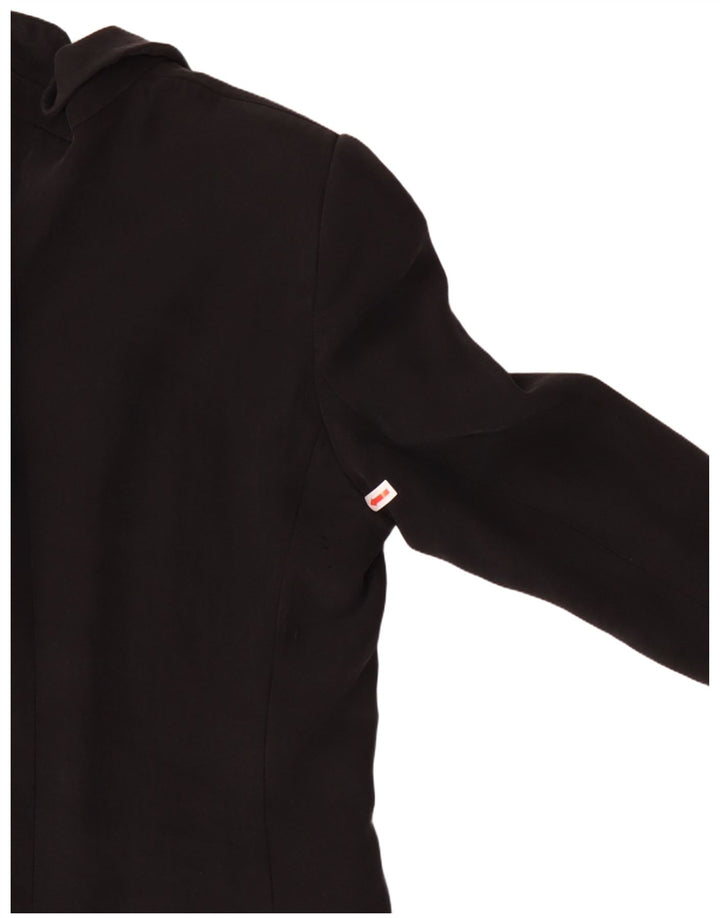 ARMANI COLLEZIONI Damska marynarka zapinana na 3 guziki IT 48 XL Czarna