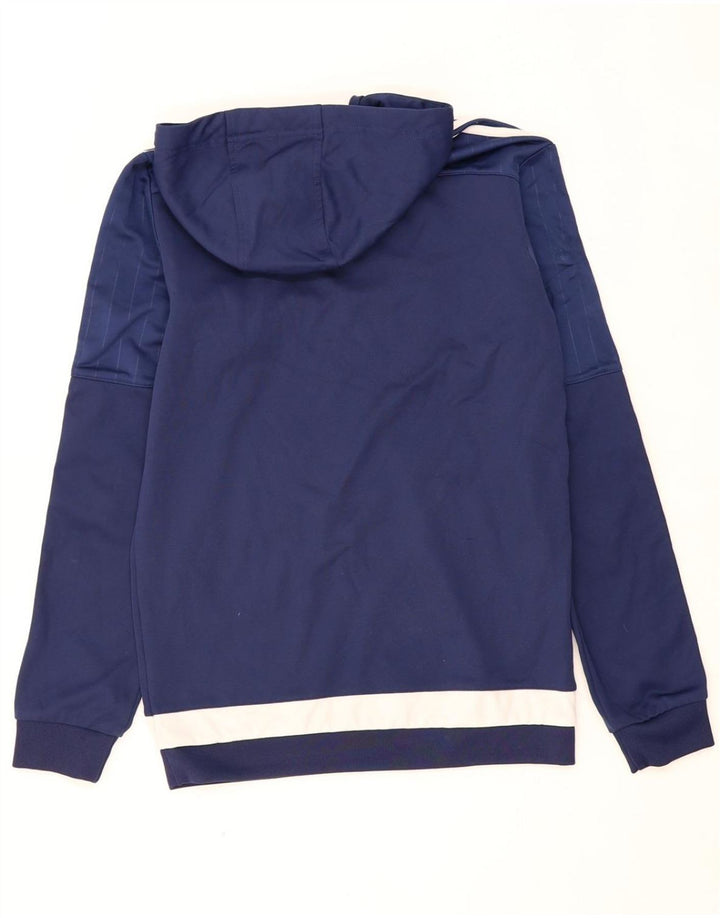 ADIDAS Mens Hoodie Jumper XS Navy Blue Polyester