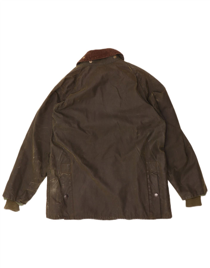 Męska kurtka BARBOUR Bedale z woskowanej bawełny UK 38, średni khaki
