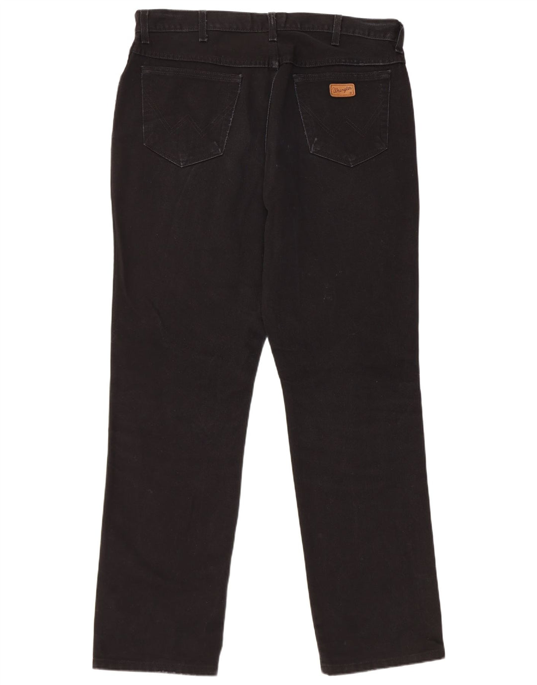 Męskie jeansy Wrangler Texas Straight W38 L34, czarne, bawełniane