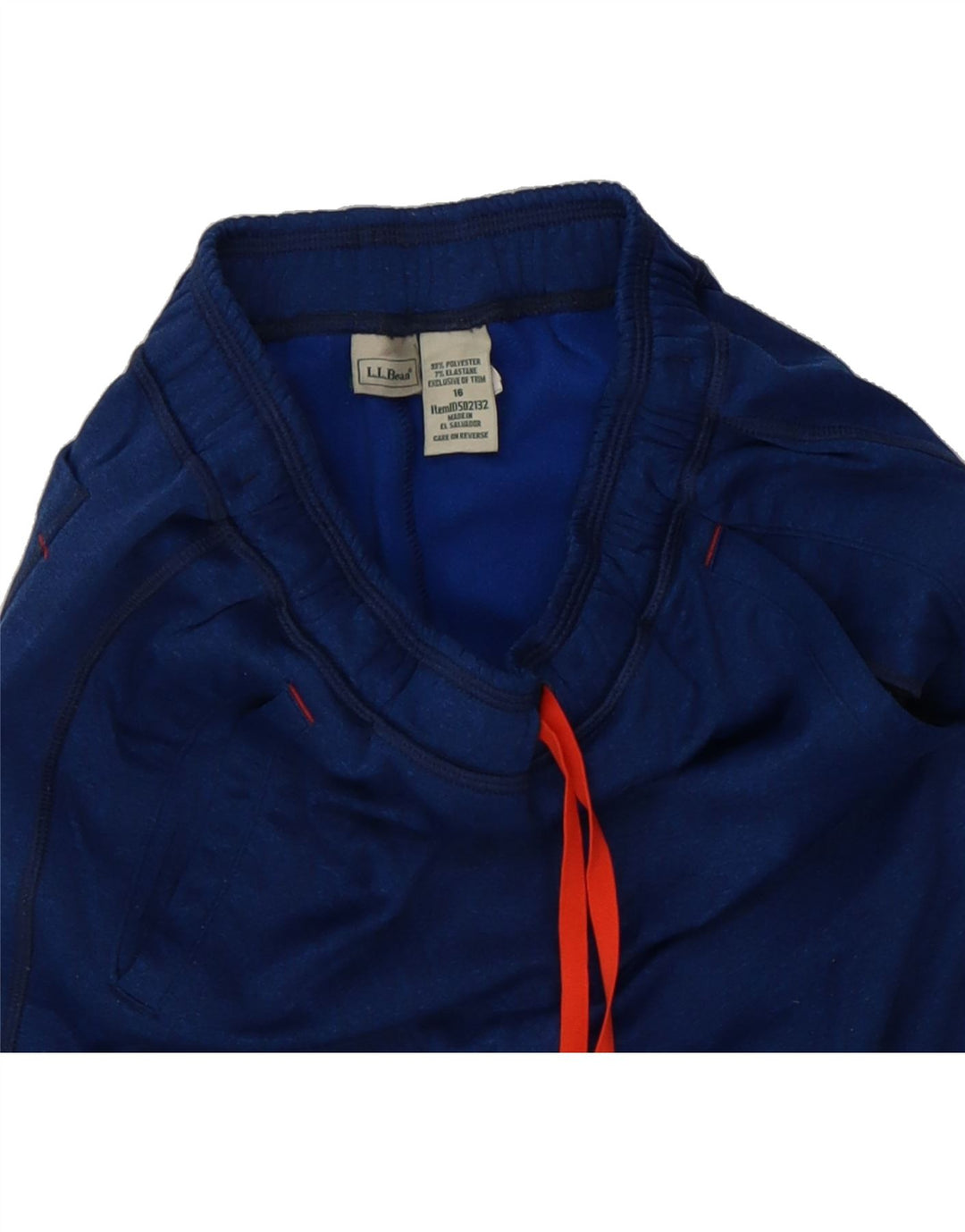 L.L.BEAN Boys Tracksuit Trousers 15-16 Years  Blue Polyester Vintage L.L.Bean and Second-Hand L.L.Bean from Messina Hembry 