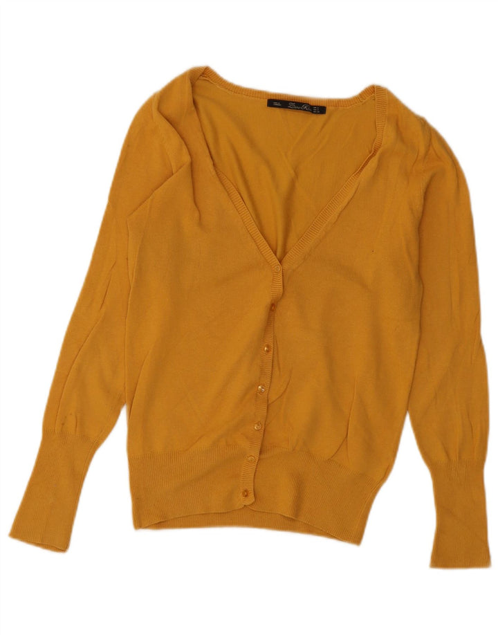 Sweter damski Zara Cardigan UK 10, mały, żółty