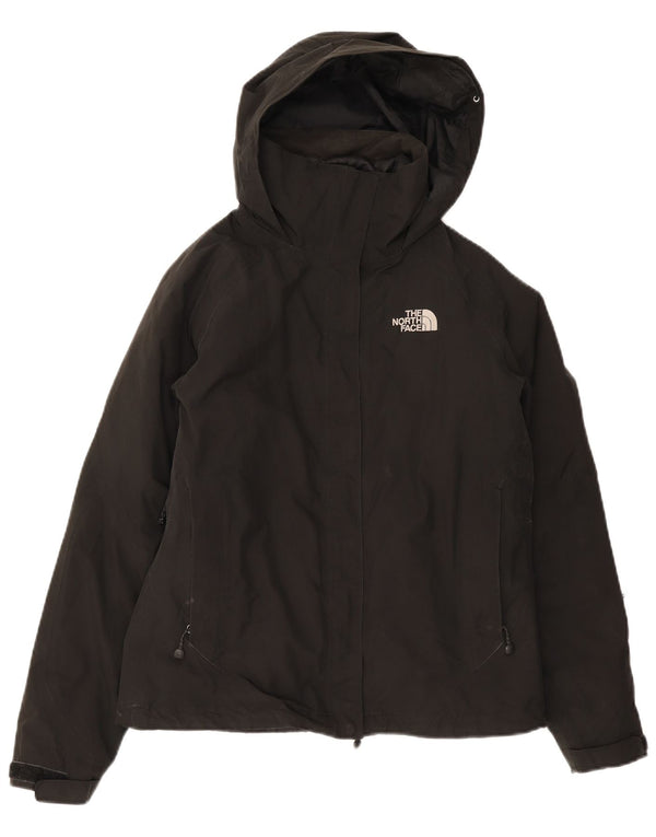 Damska kurtka wiatrówka The North Face z kapturem, oversize UK 10, mała czarna