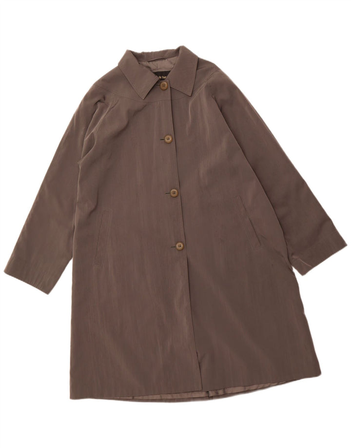 CLAUDE HAVREY Płaszcz damski UK 16, duży, szary, poliester