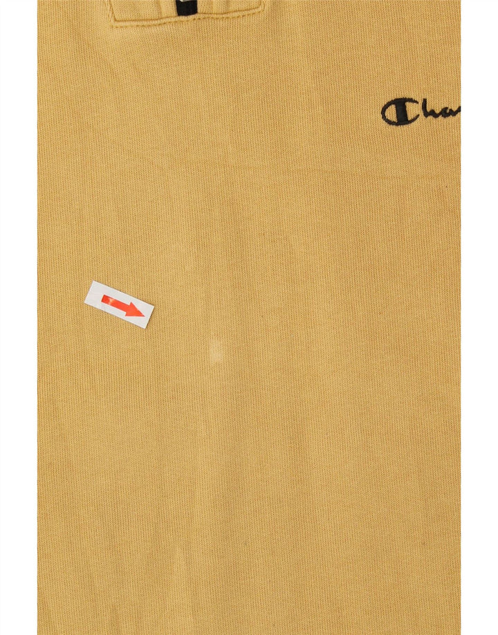 Męska bluza z zamkiem błyskawicznym CHAMPION, duża, beżowa, bawełniana