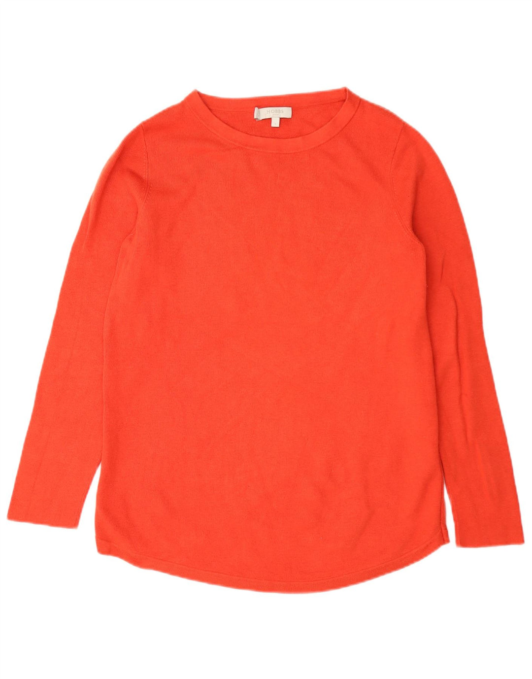 Damski top oversize Hobbs z długim rękawem, UK 10, mały, pomarańczowy