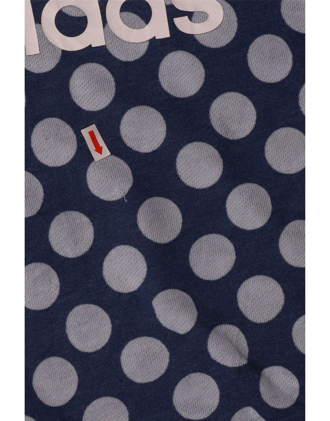 Damska bluza Adidas Graphic Jumper UK 10 Mały niebieski poliester